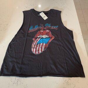 The Rolling Stones sleeveless shirt